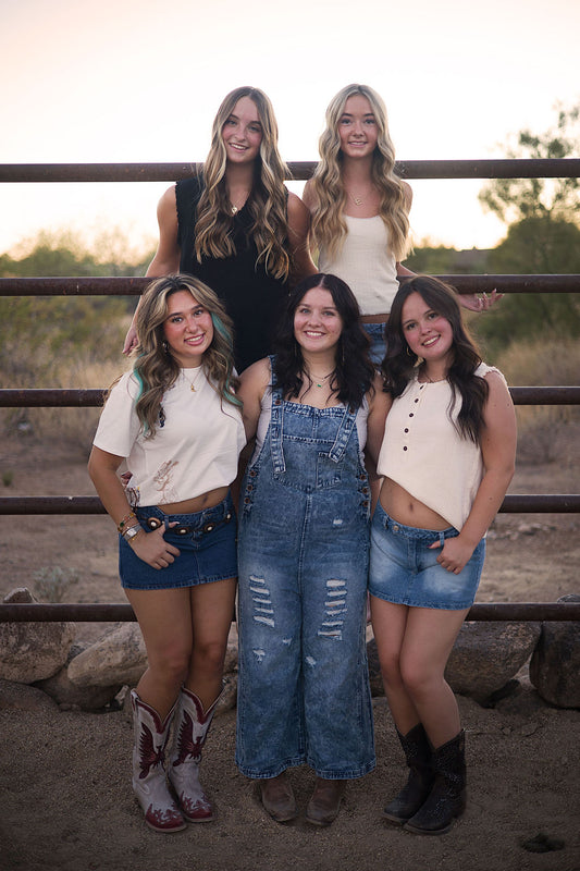 Denim Overalls