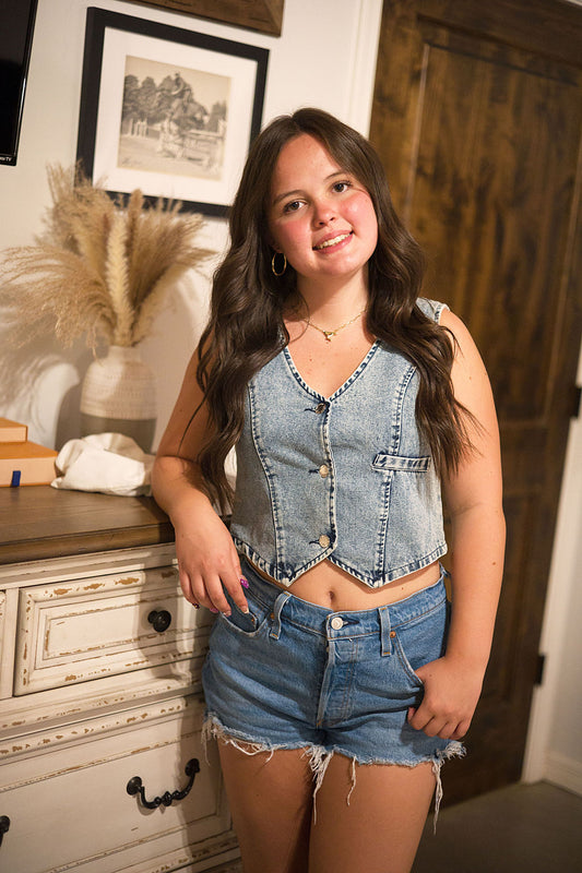 Denim Vest
