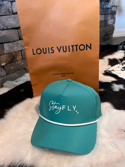 Stay Fly Turquoise Hat