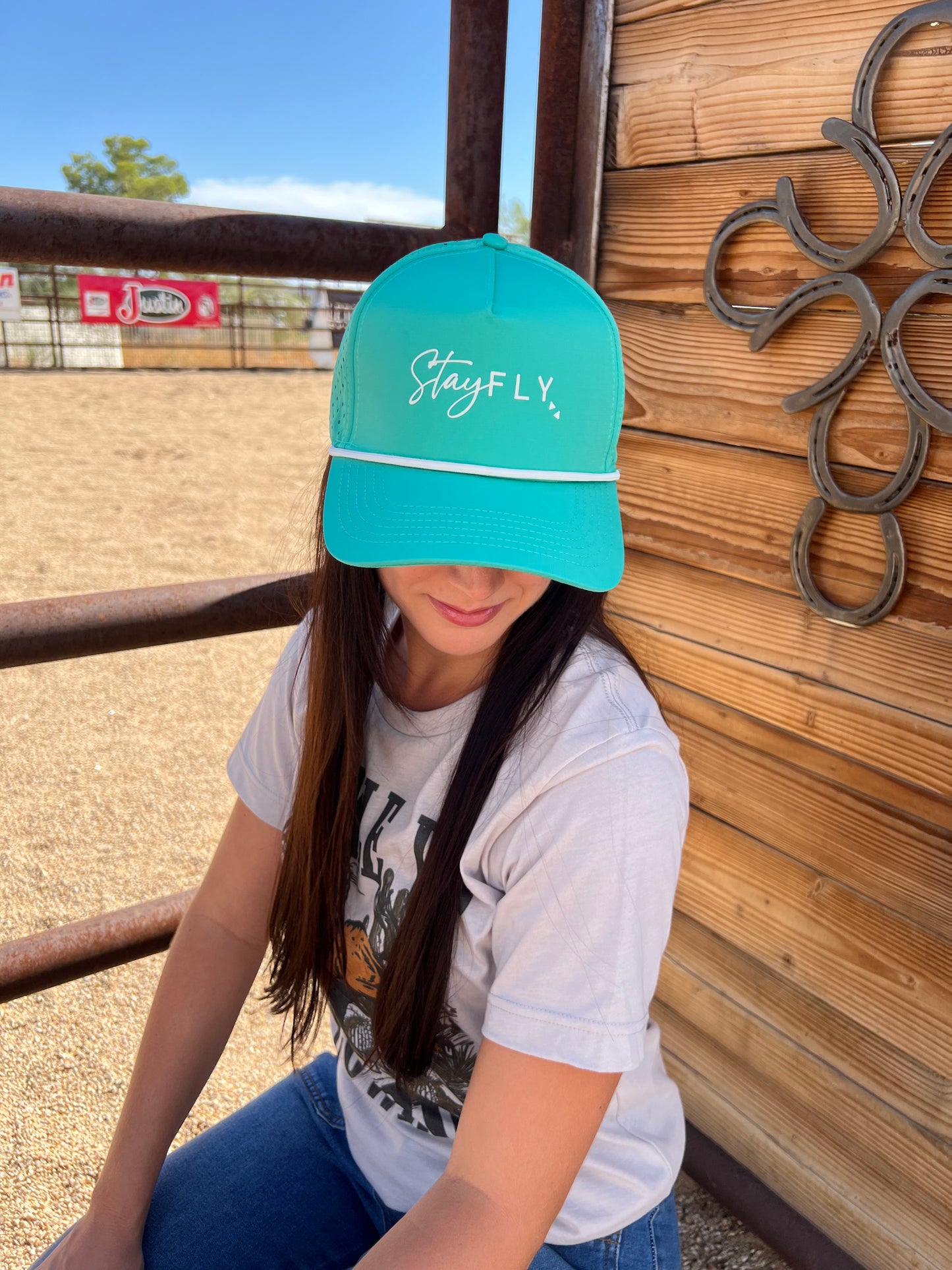 Stay Fly Turquoise Hat