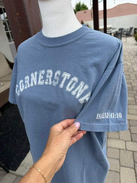 Blue Signature Cornerstone Tees