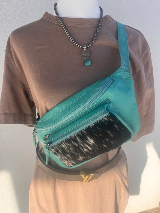 The Wickenburg Fanny Pack Turquoise