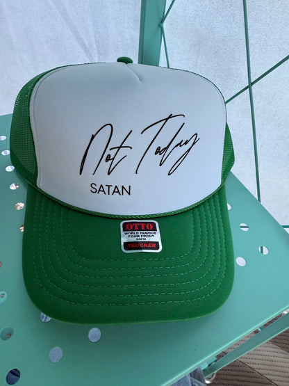 Not Today Satan Hats