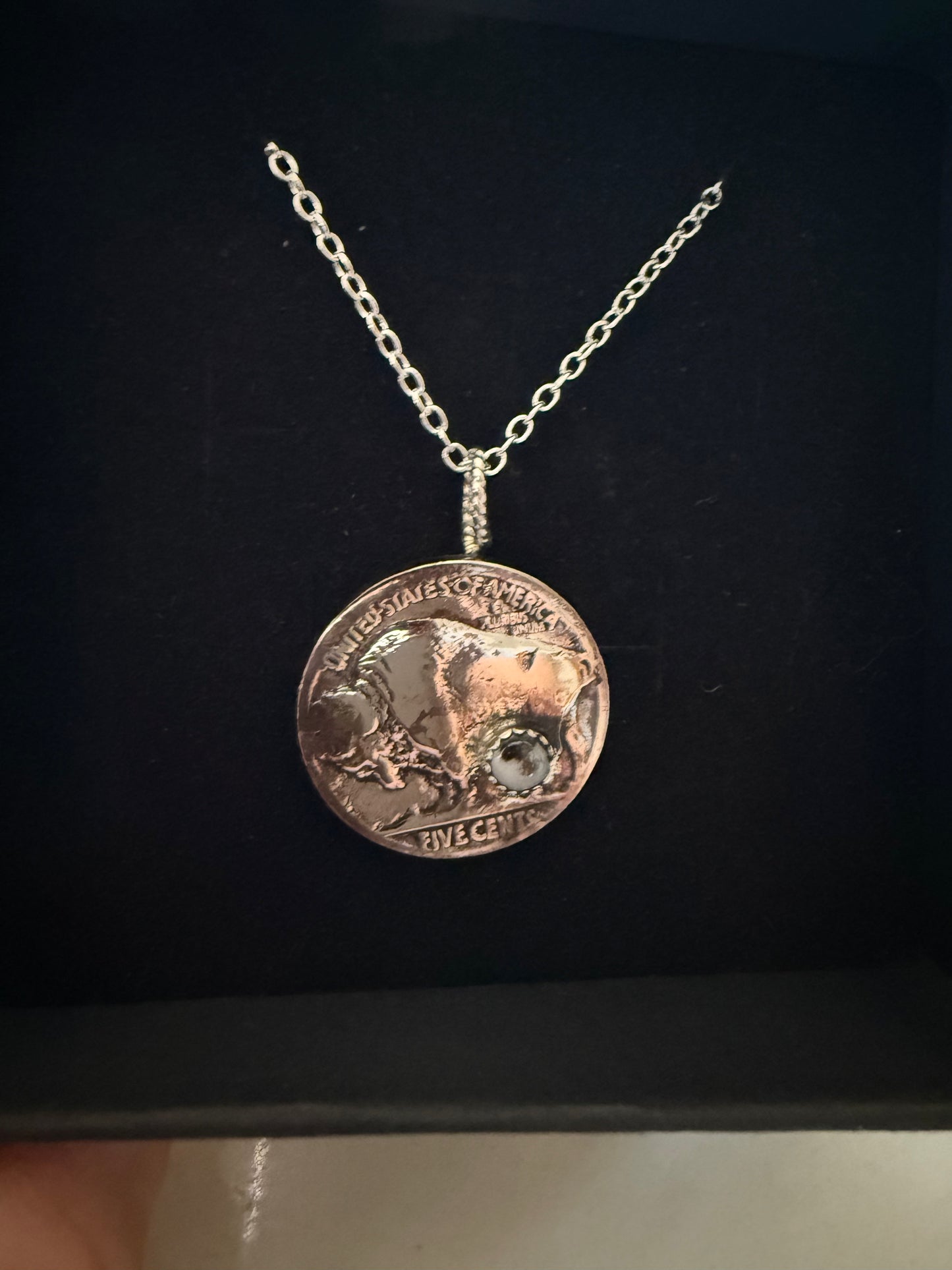 Buffalo Girls Nickel Necklace