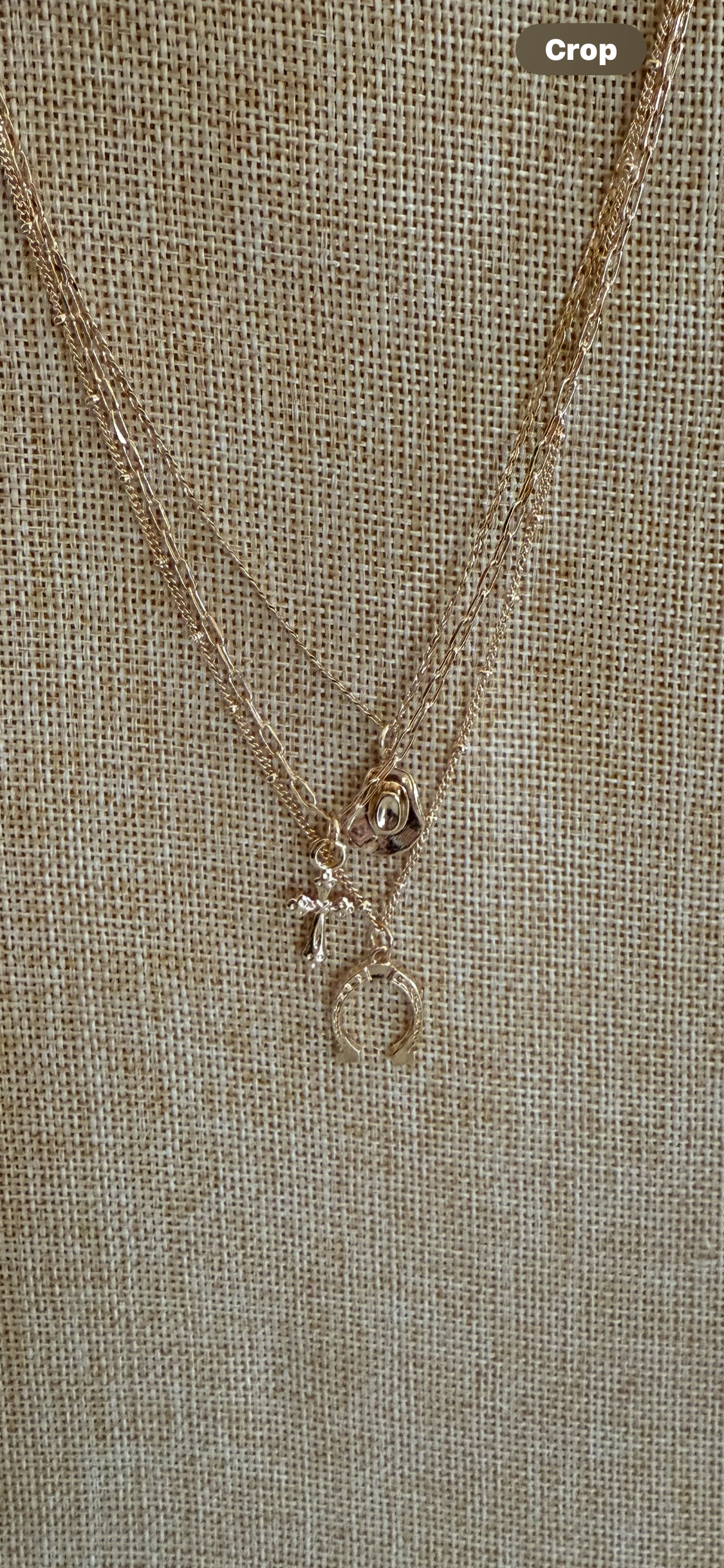 The Daintiest Gold Charm Layering Necklace