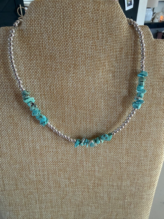 Rockin with Turquoise Necklace