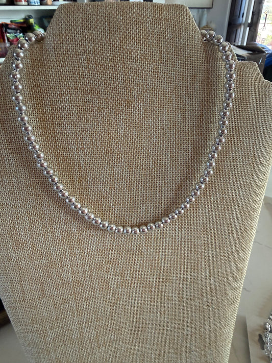 Silver Trail Necklace